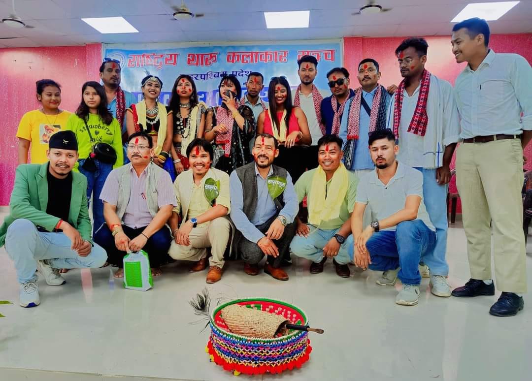 राष्ट्रिय थारु कलाकार मञ्चको सूप अध्यक्षमा संगत थारु चयन